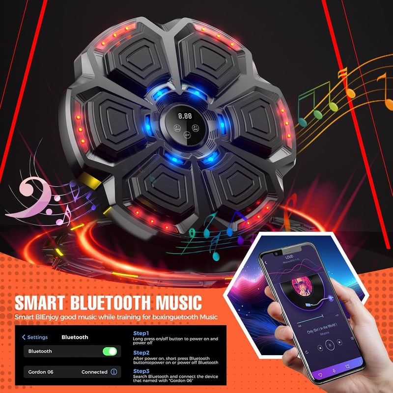 BirdSuite 2026 Professional - Grade Music Boxing Machine: 9 Intelligent Training Modes, Ultra - Stable Bluetooth Connectivity, and Two Ergonomic Fist Gloves for an Immersive Fitness Experience - Image 3